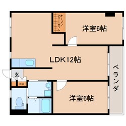 静岡駅 バス13分  中村町上下車：停歩1分 4階の物件間取画像